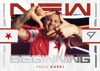 Vasil Kusej Slavia Praha SportZoo Chance Liga 2024/25 2. serie New Beginnings #NB-06